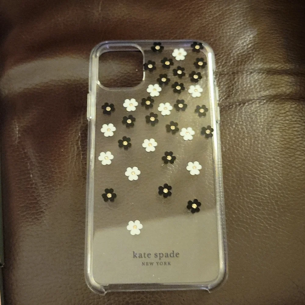 Kate Spade clear protective hardshell case iPhone 11 Pro Max floral New In Box…